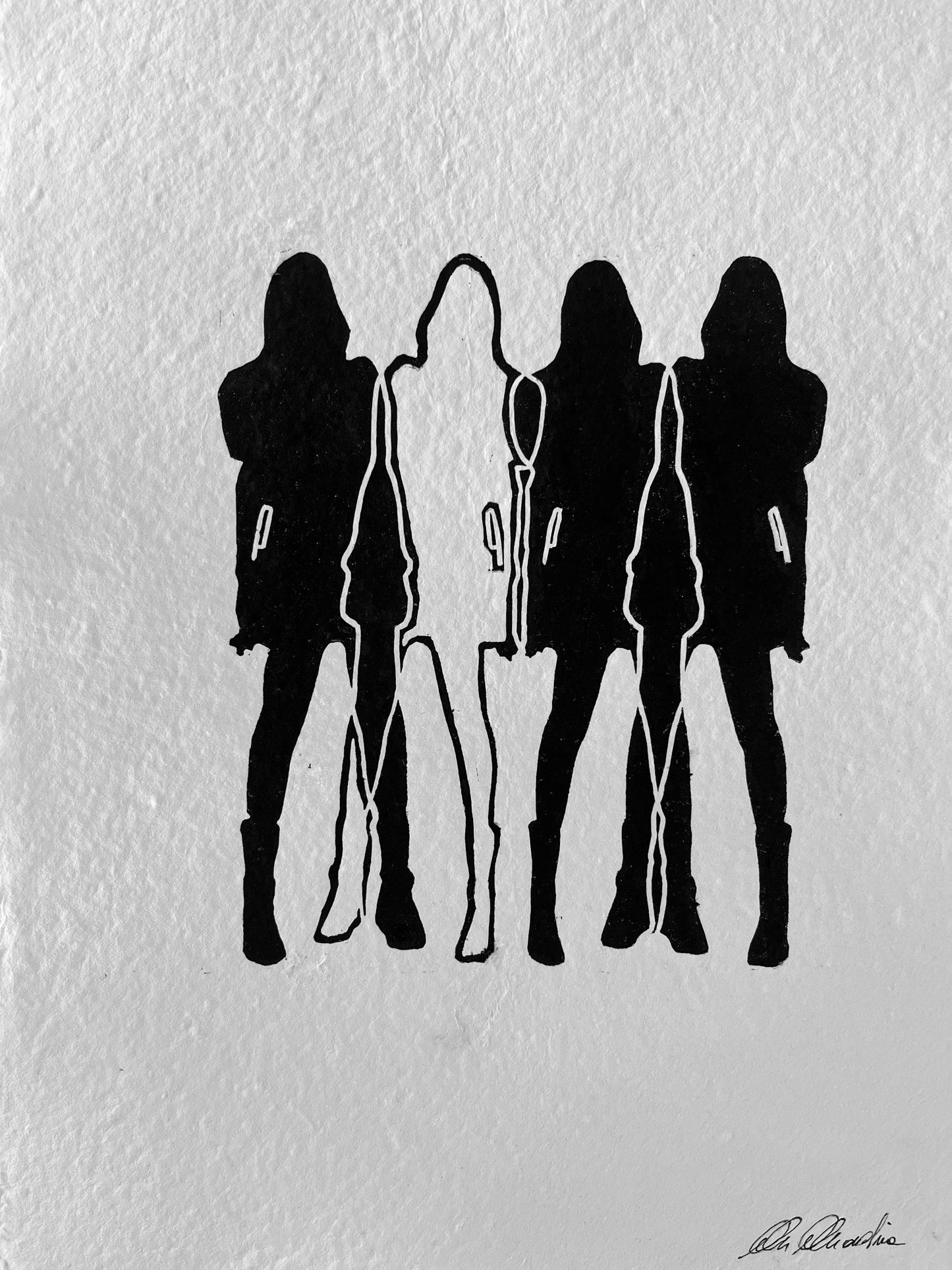 Women I - Original on Paper