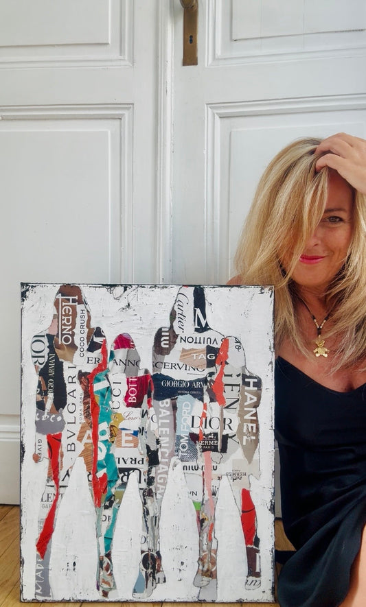 Collage originale di Alice In Arte — riflessioni di fine estate