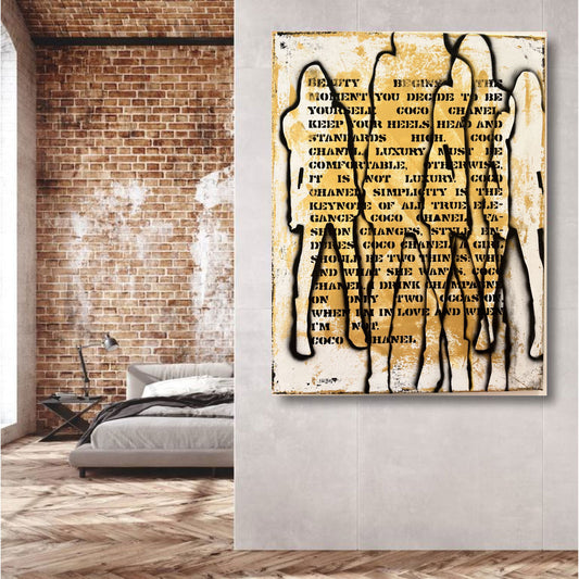 Coco Chanel - Canvas