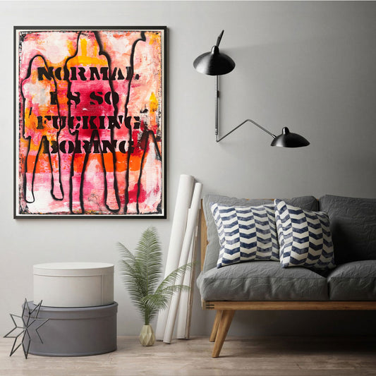 Fucking Boring - Canvas