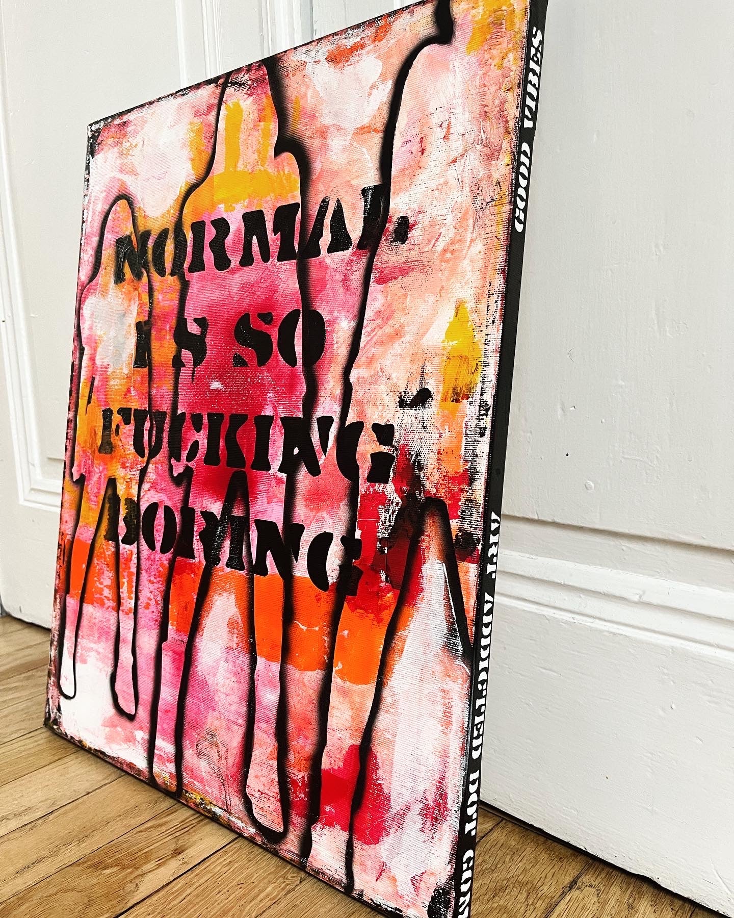 Fucking Boring - Canvas